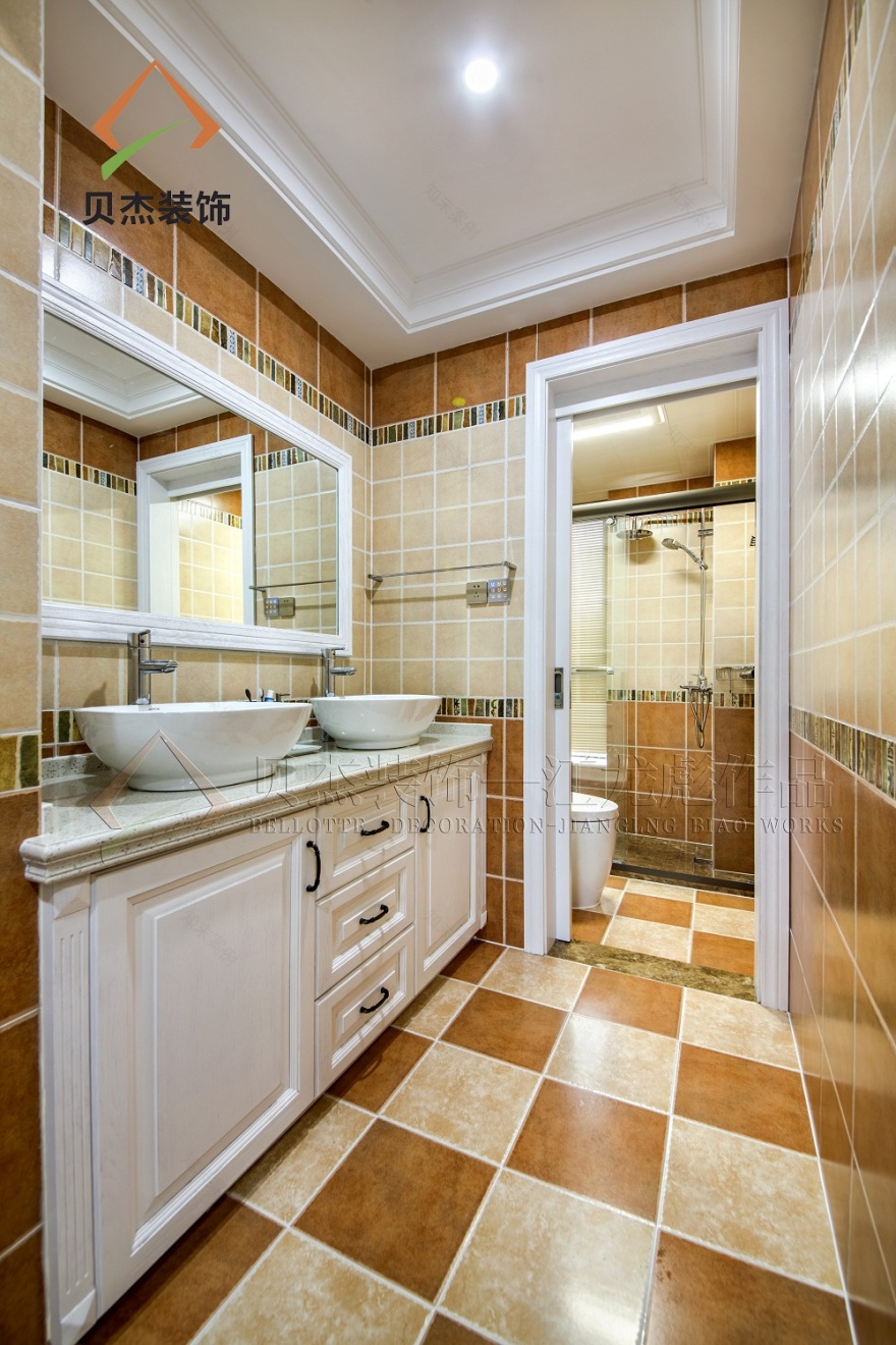 蓝山 110M2 美式风格家居设计-47