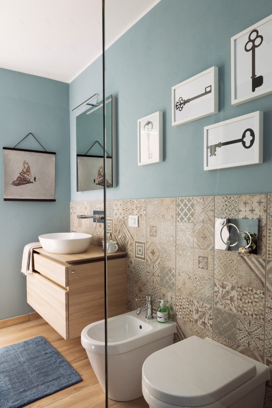 翻新乡村风,四手联弹的温馨之家丨意大利丨CasaFacile-7