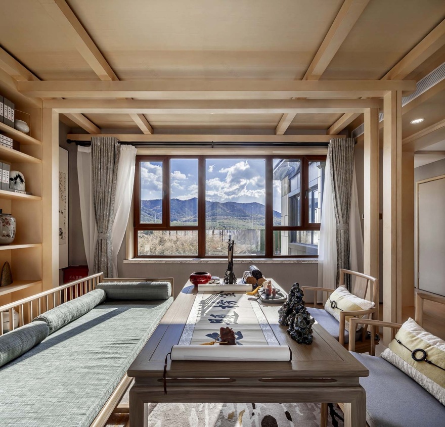 大连·金地拾贰坊和樾别墅样板间丨中国大连丨北京顺迈佳室内设计有限公司-14