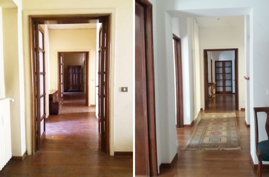 罗马 1938 年老建筑翻新公寓,重现经典韵味-12