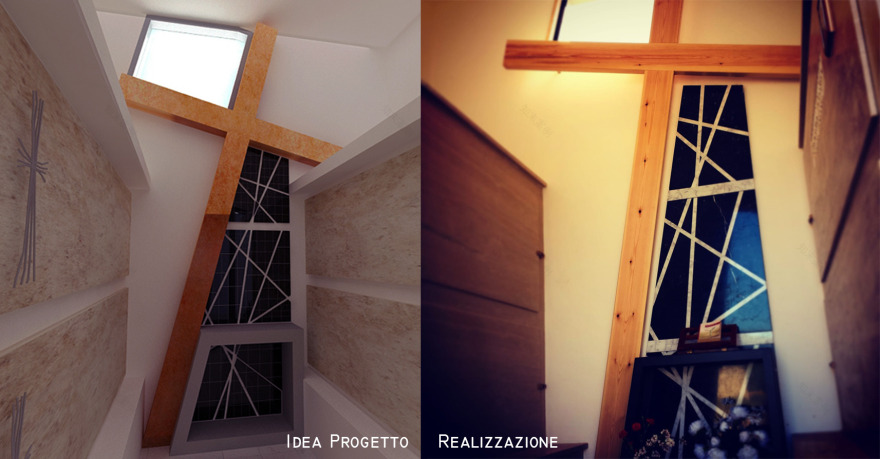 简约优雅的私人墓园小教堂设计-8