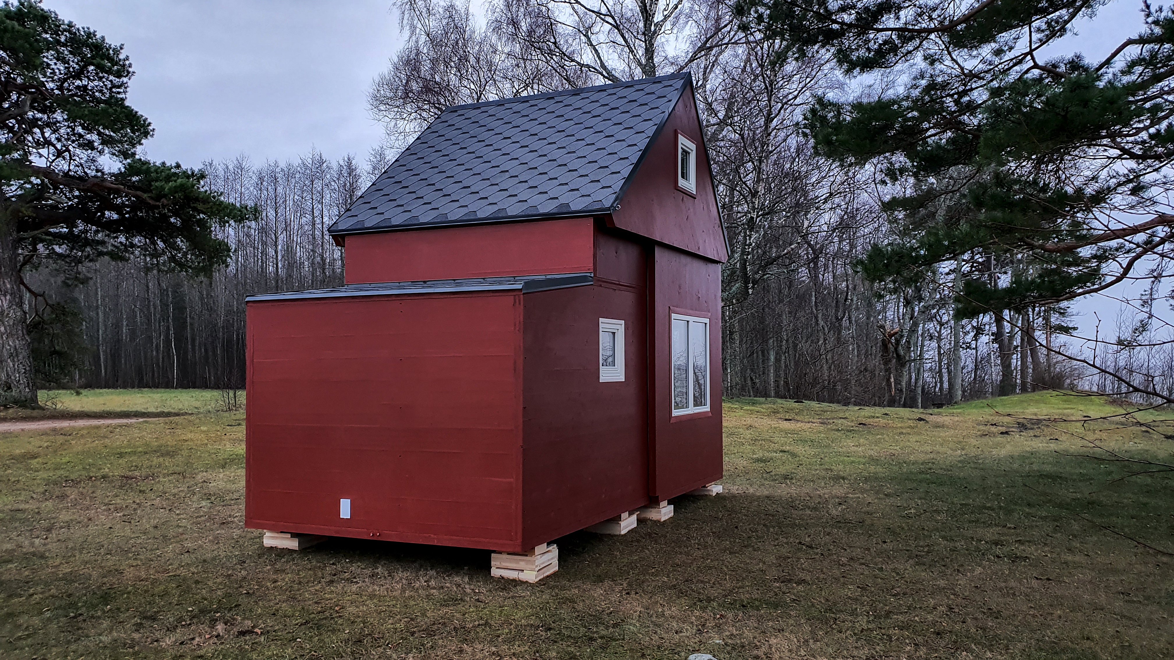Baltic seashore foldable cabin "Brette 20"-5