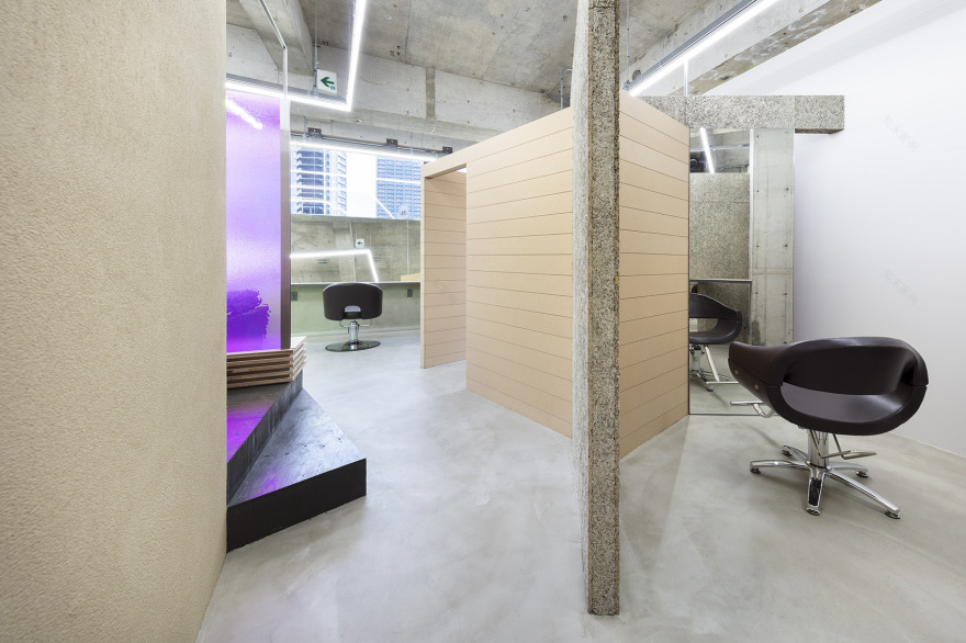 JAM 共享美容沙龙丨日本大阪丨kfuna Architecture-26