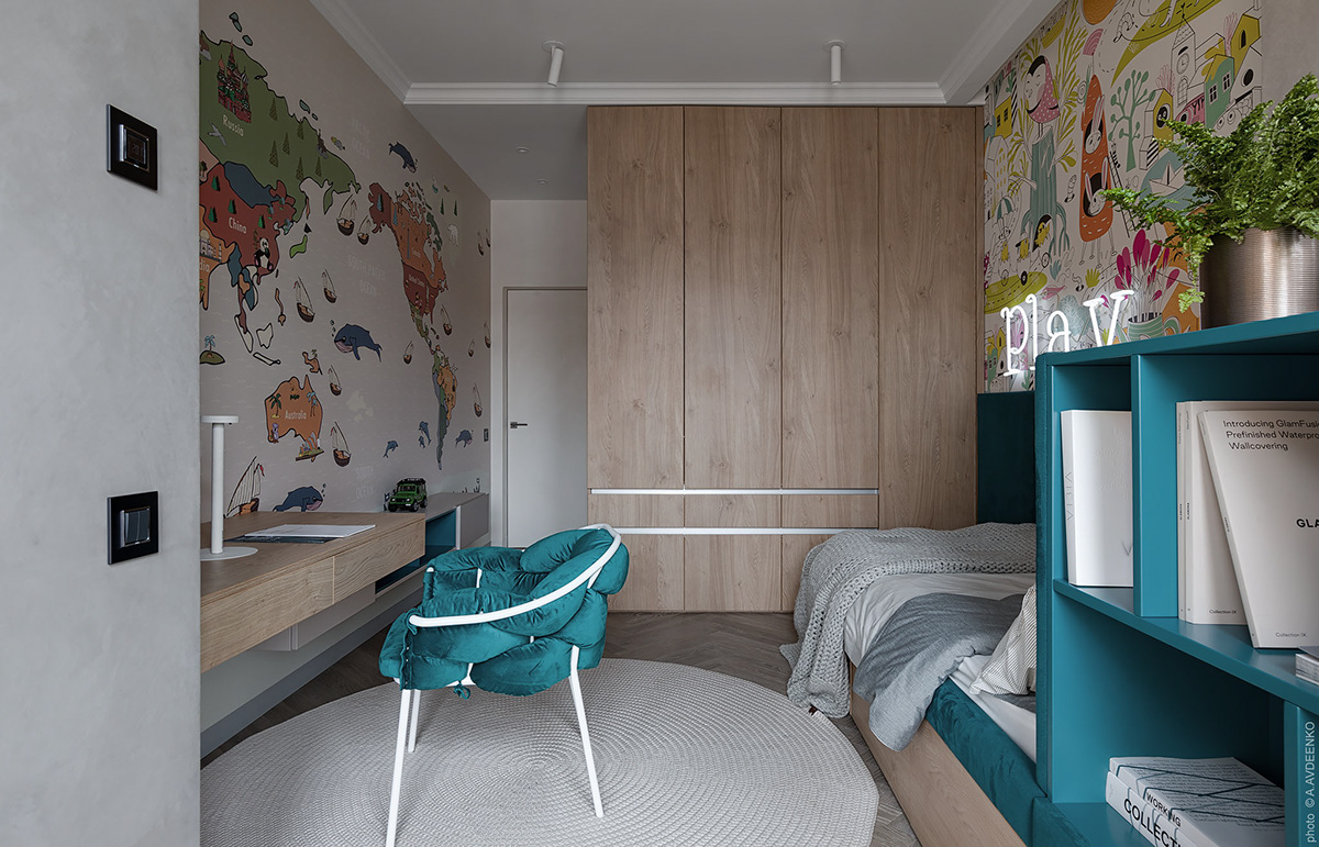 乌克兰基辅高级简约公寓设计-Andrey Avdeenko-14