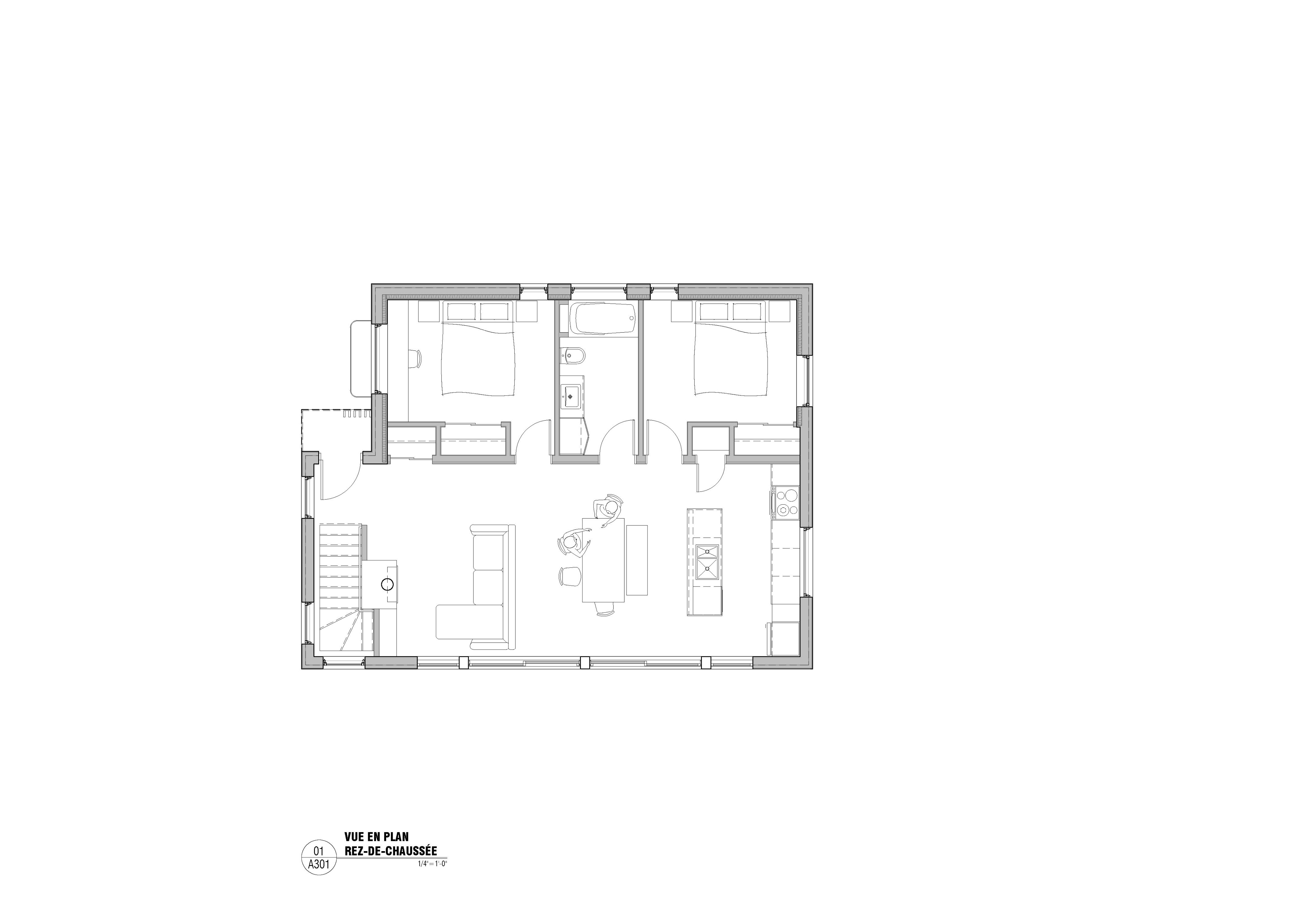 融入自然的温特沃斯小屋-13