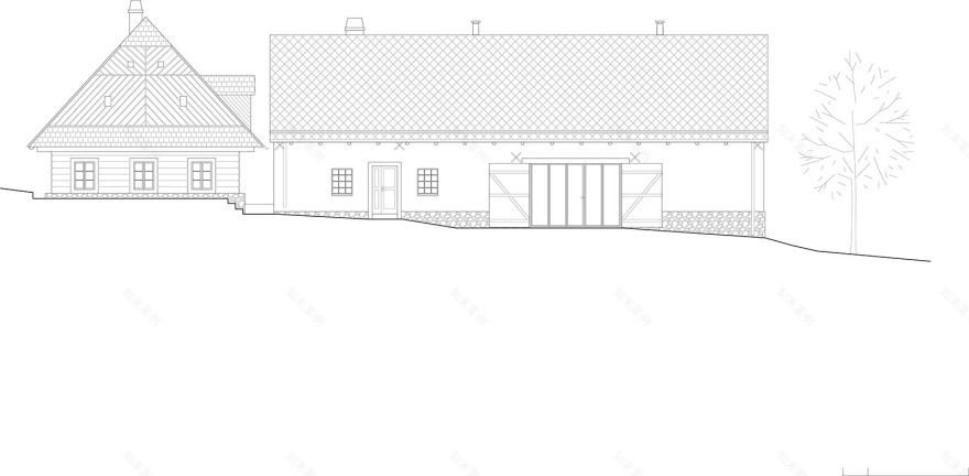 乡村别墅重建,传统工艺与自然之美的融合-49