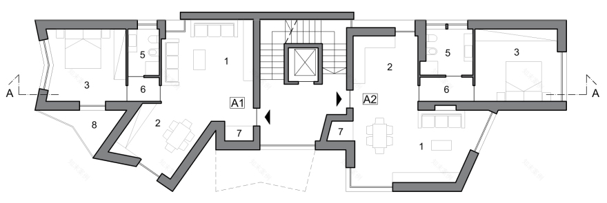意大利小镇别墅,传统与现代的完美融合-12
