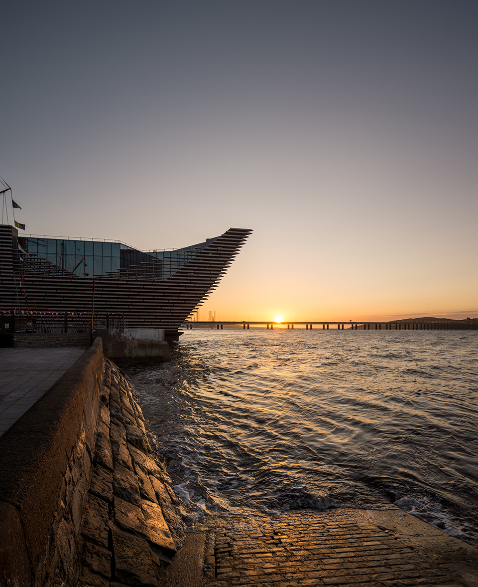 苏格兰 V&A Dundee 博物馆 | 隈研吾的人造悬崖奇观-54