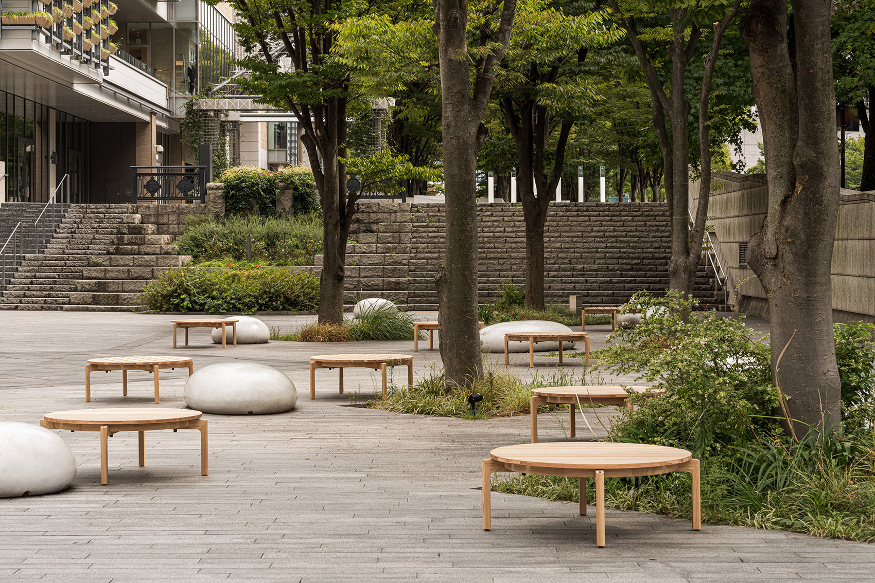 Blue Bottle咖啡港未来店，东京/科技与工艺结合的木制家具-50
