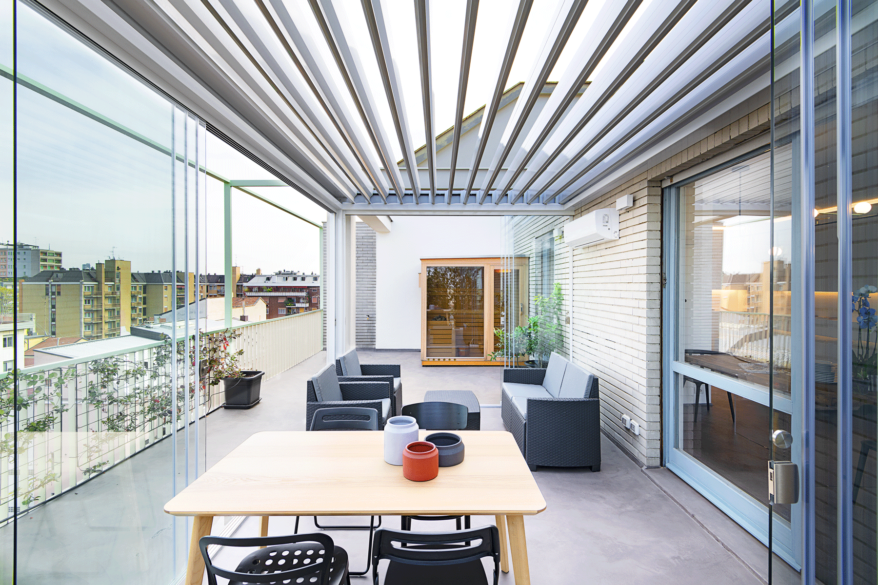 都会之上 · LBA10 顶层公寓的室内外对话-7