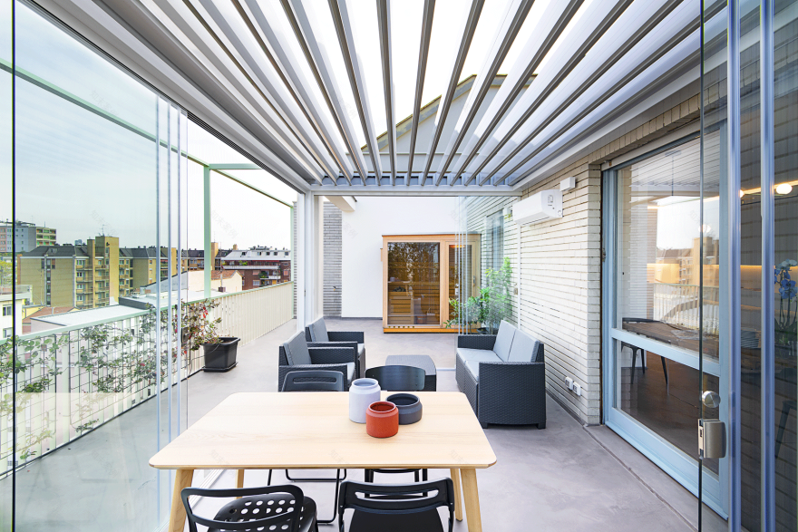 都会之上 · LBA10 顶层公寓的室内外对话-7