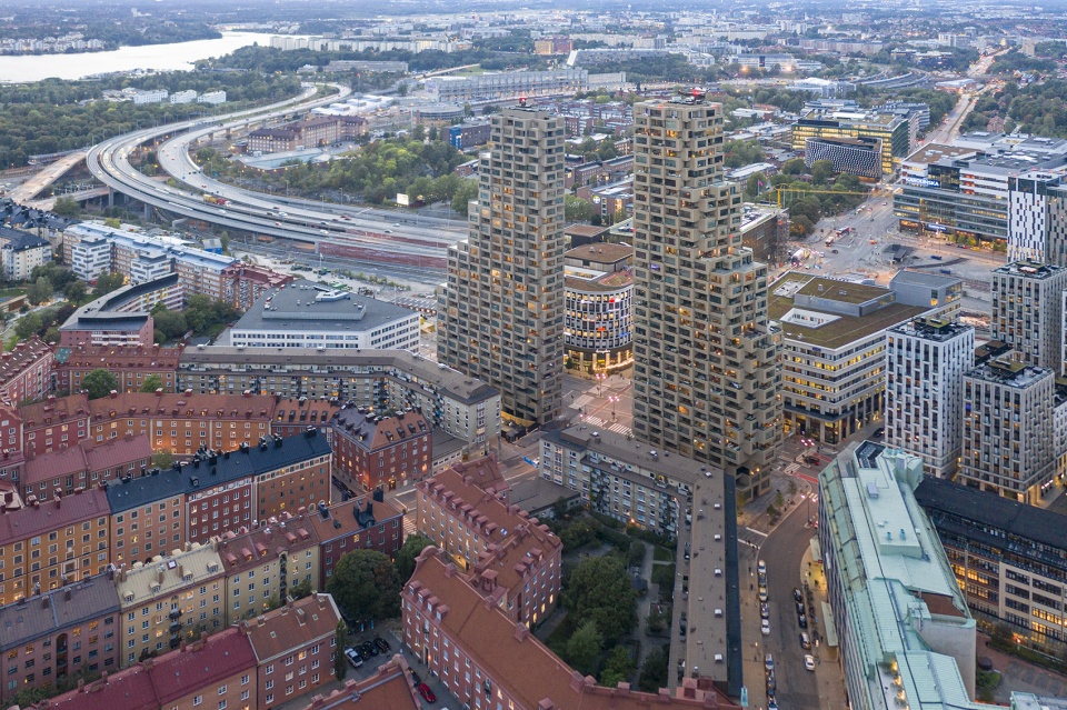 斯德哥尔摩Norra Tornen大楼正式落成/（因为图片更新，故文章提前）北欧城市中的高密度居住新形式-2