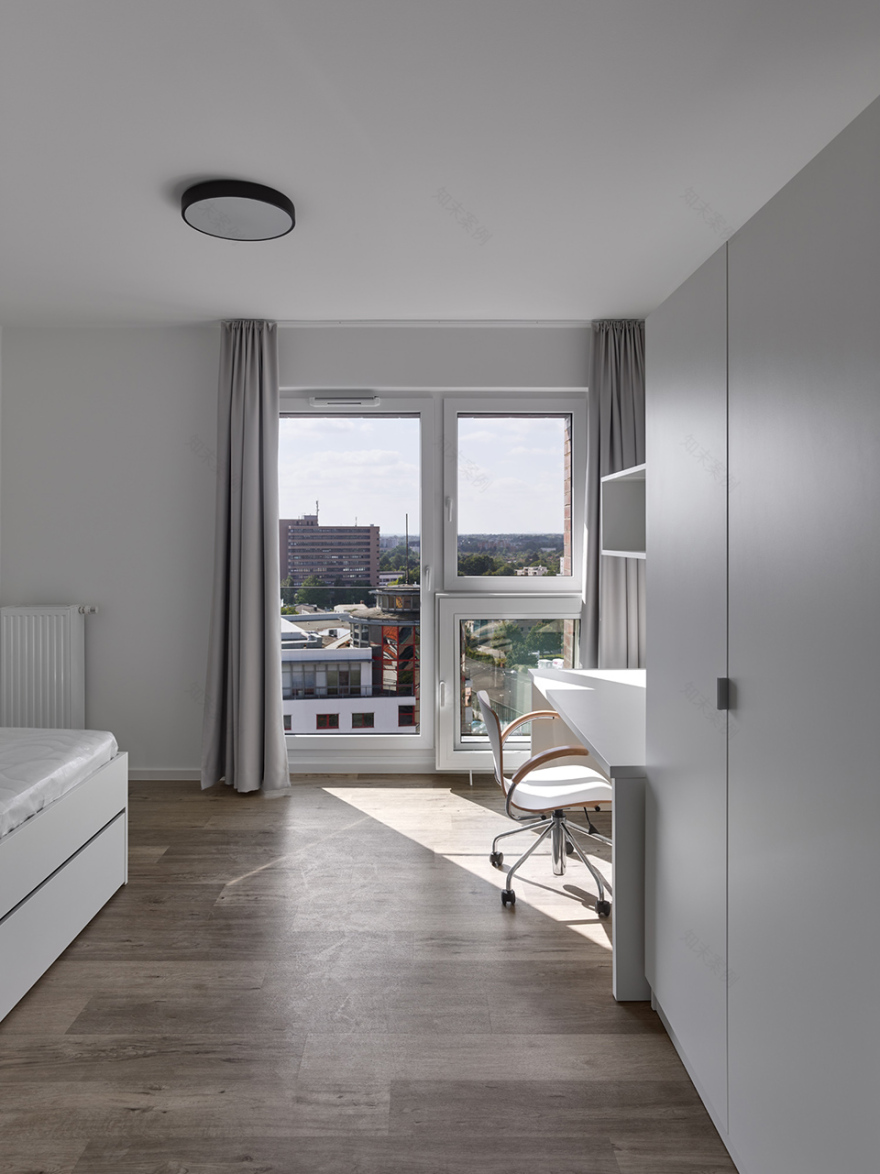 汉诺威 HAINBASE 学生公寓丨德国汉诺威丨Max Dudler-31