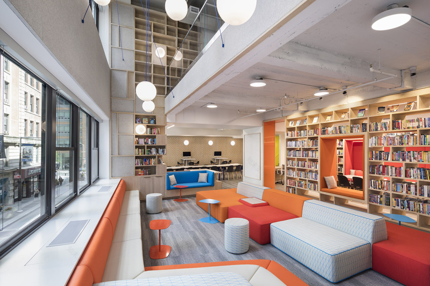 Rockwell Group丨Blue School Middle School-6