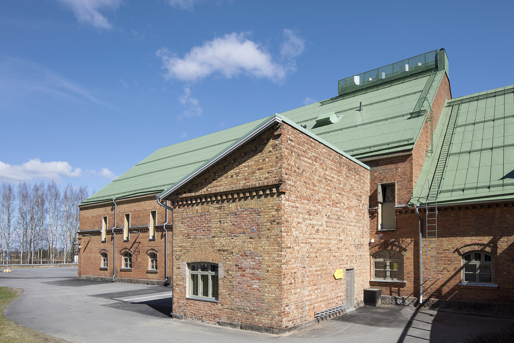 Kalevan Navetta文化艺术中心，芬兰/材料与结构的交响曲-59