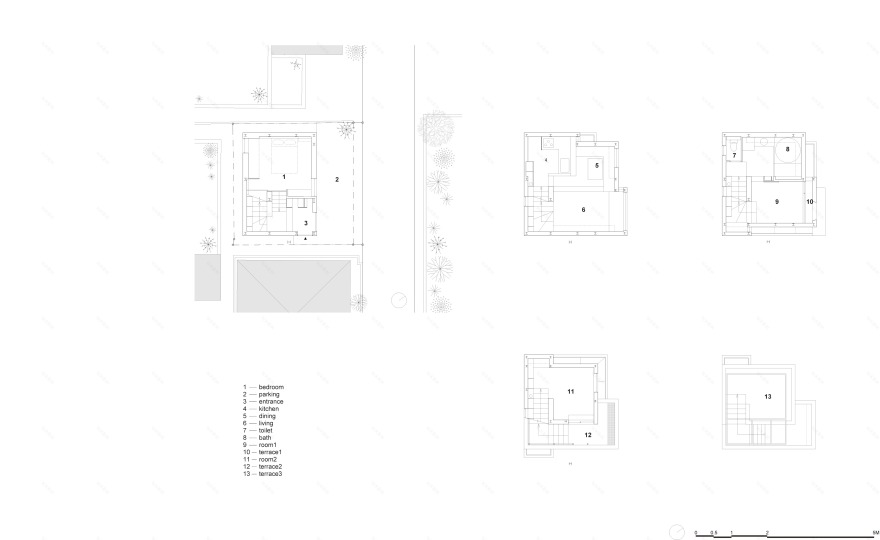 东京城市中心的螺旋别墅 | 创新结构与公共空间的新定义-22