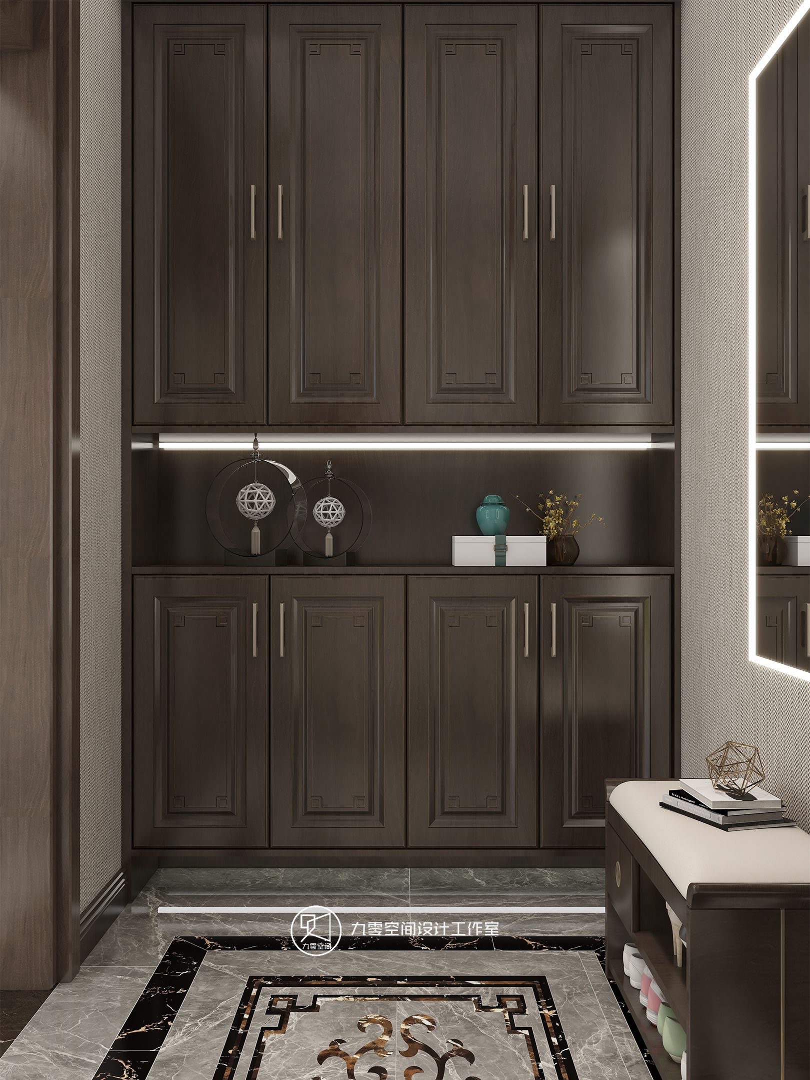 90空间《莫问归期》165平方新中式，回归安静，享受自然本身的恬静！-12