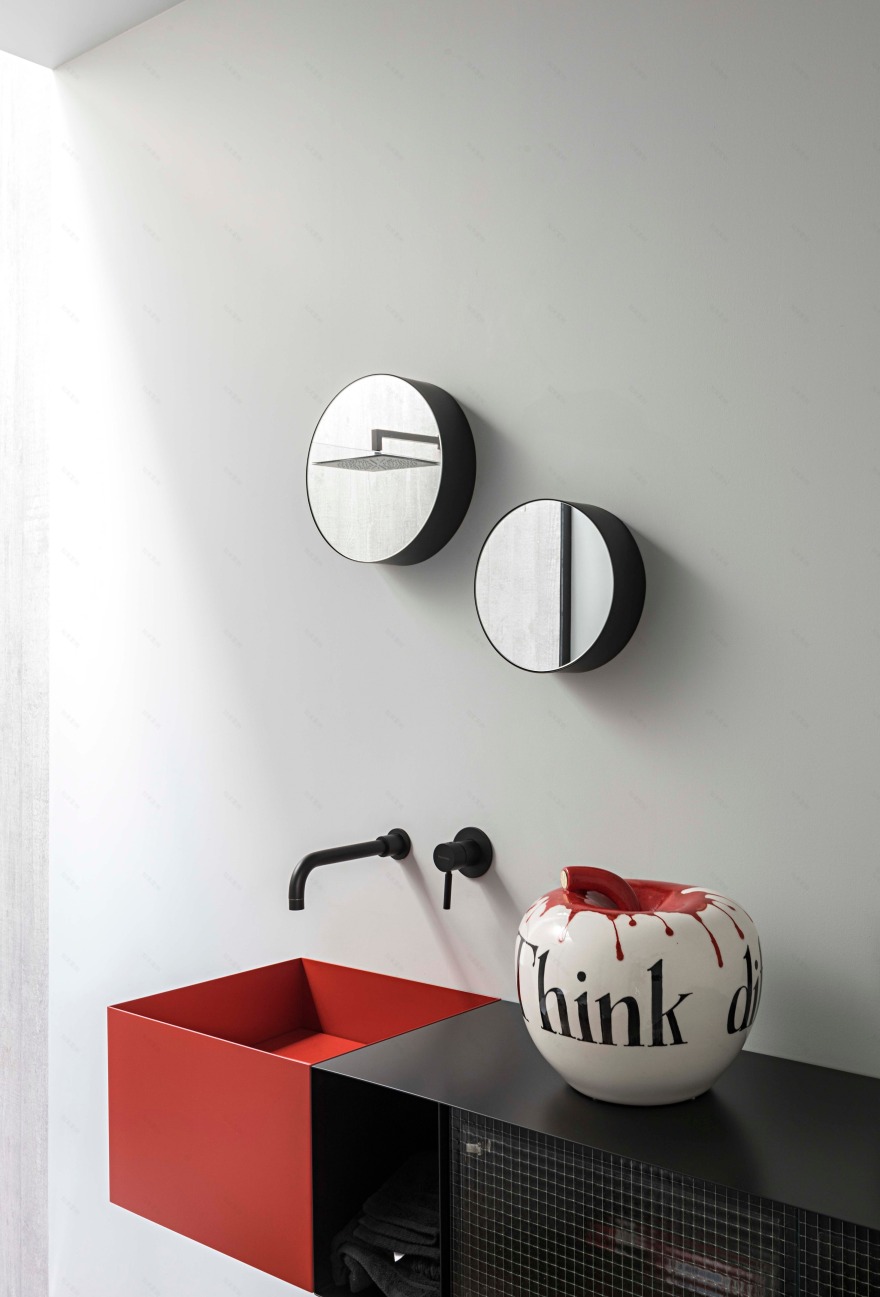 极简奢华公寓设计,柔和曲线与古董图纹的完美结合-16