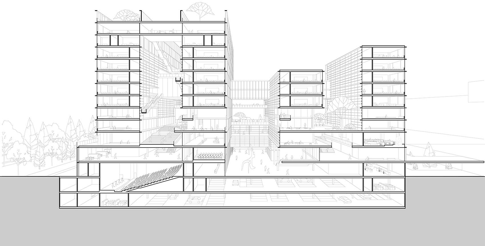 香港中文大学（深圳）二期建筑方案设计-34