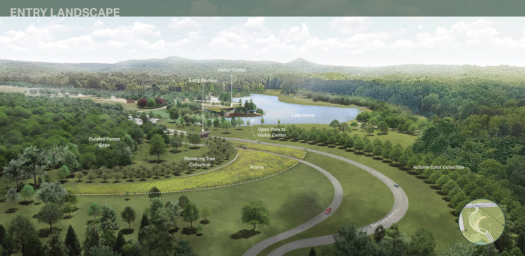 2019 ASLA分析规划类荣誉奖：伯恩海姆植物园和研究林地总体规划，美国肯塔基州/践行“连接人与自然”的长期使命-36