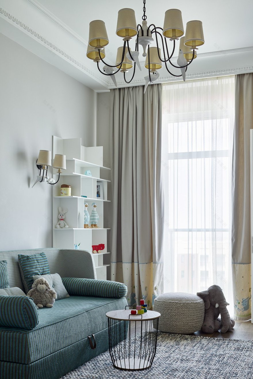 现代新古典主义家居,温馨典雅的和谐空间-17