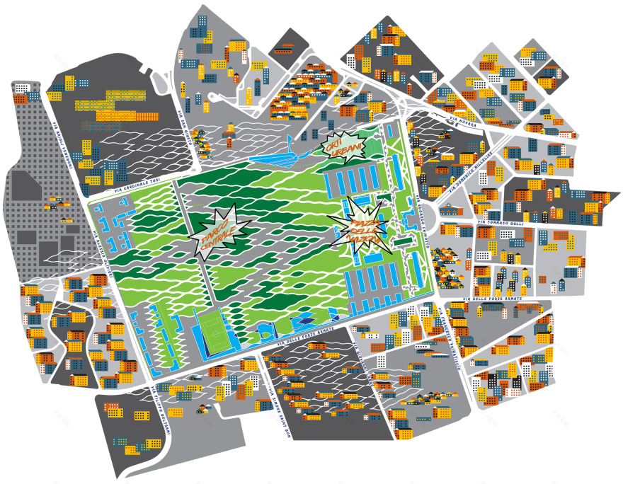 米兰军事基地改造公园绿地计划-1