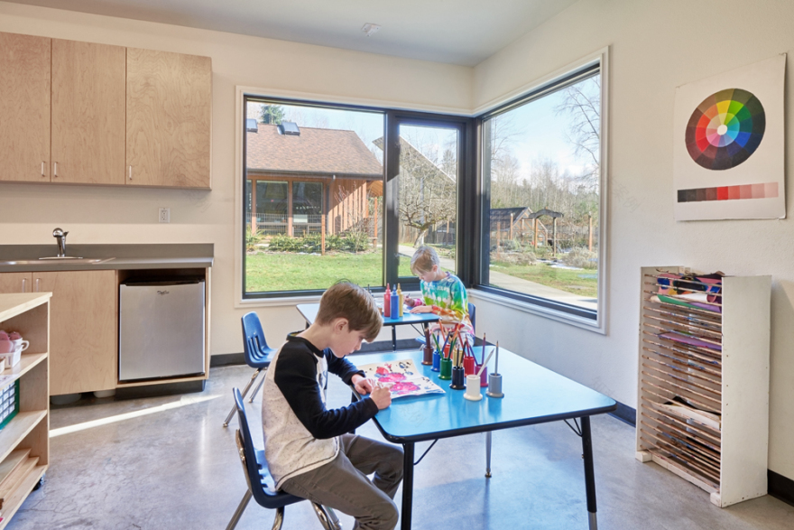 融合蒙特梭利教育理念的乡村幼儿园设计-14