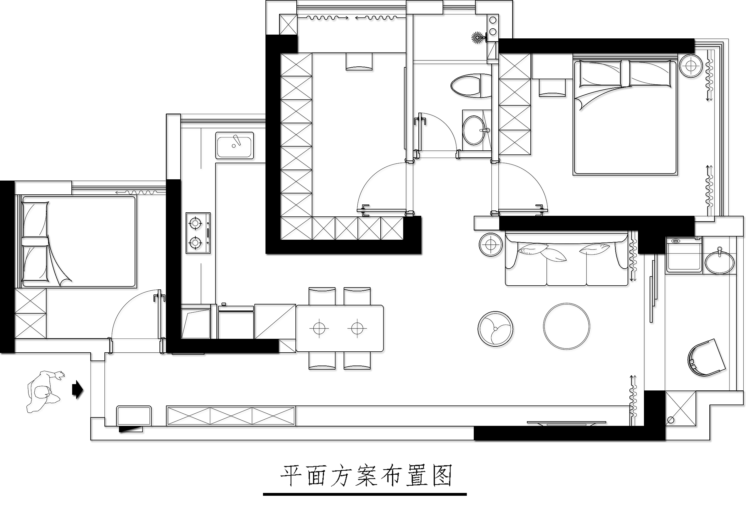 现代台式风打造 86㎡温馨宅-15