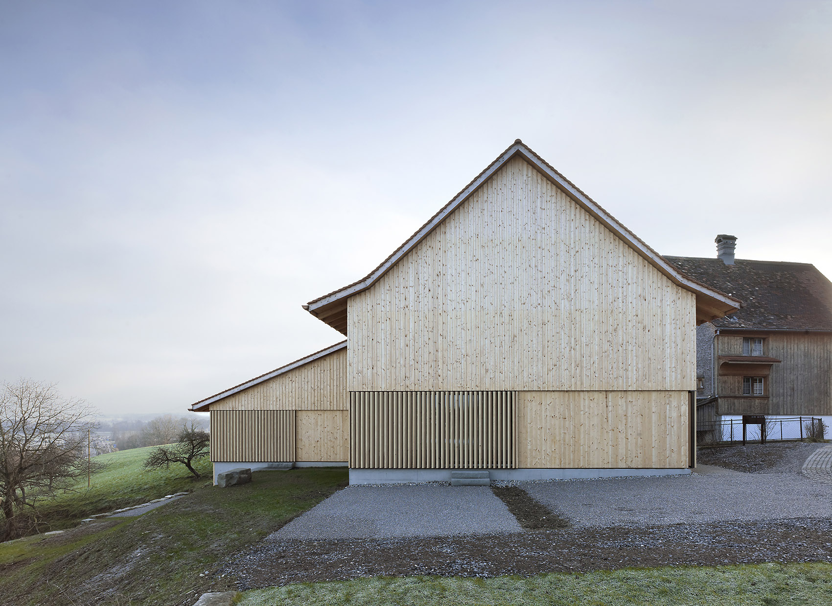 Buechberg山坡住宅，瑞士/历史保护建筑改造为两个居住单元-36