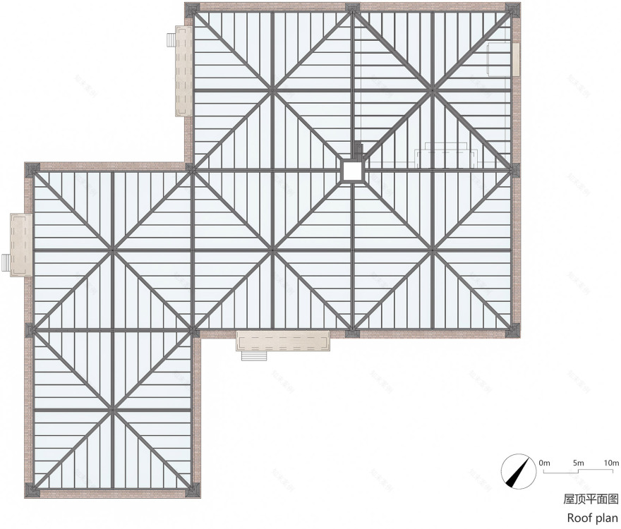 衡水植物园温室展览馆丨中国河北丨空格建筑-99
