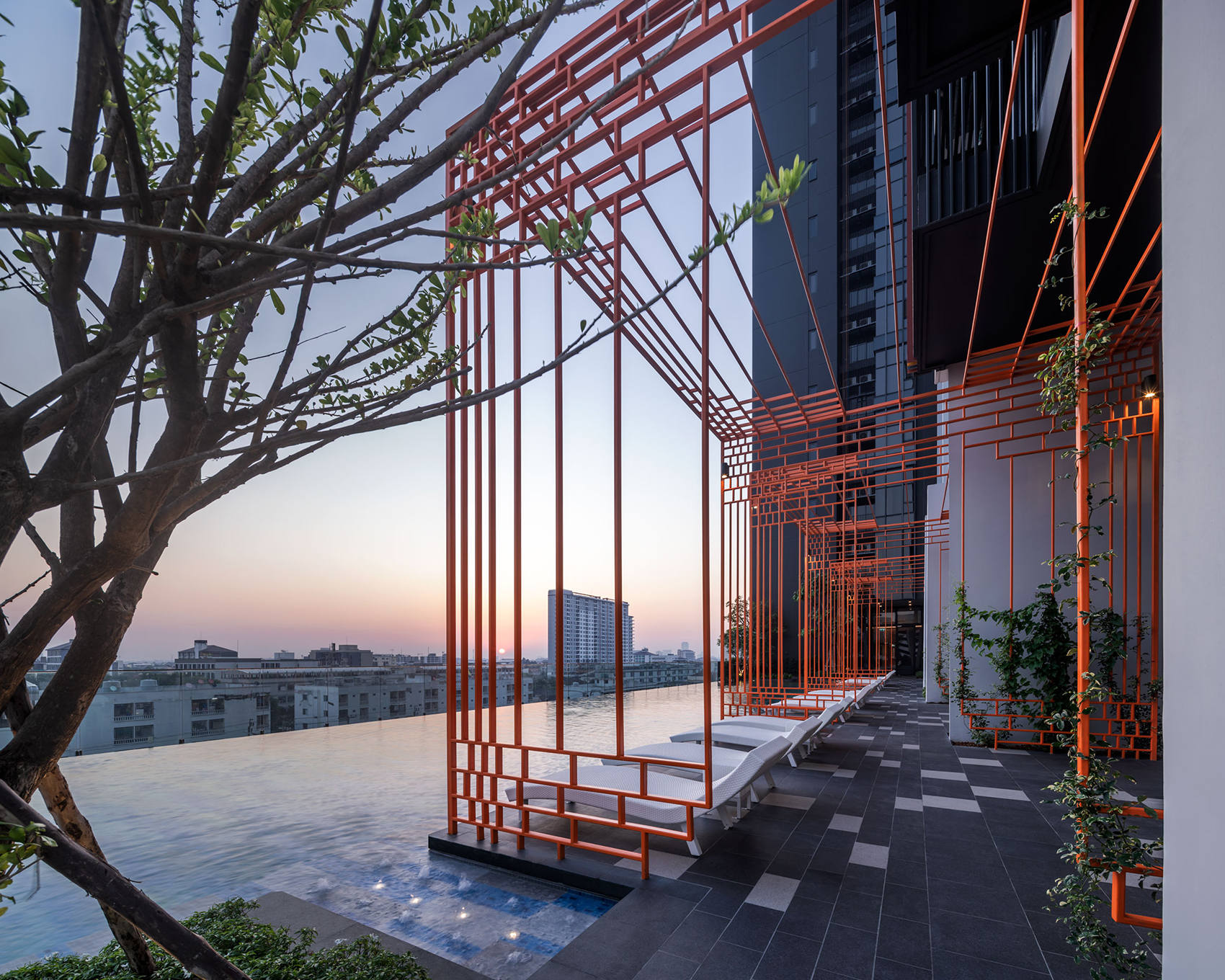 素坤逸101巷THE LINE公寓楼，曼谷/多元、别致的超高层活力空间-76