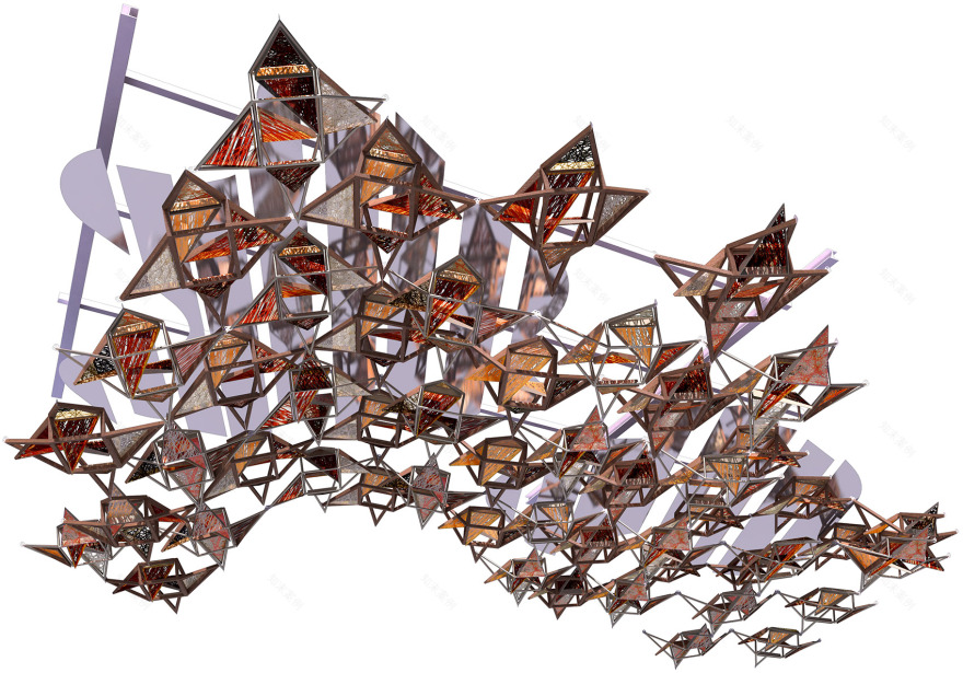 编织建筑 · 融合传统与未来的公共空间设计-33