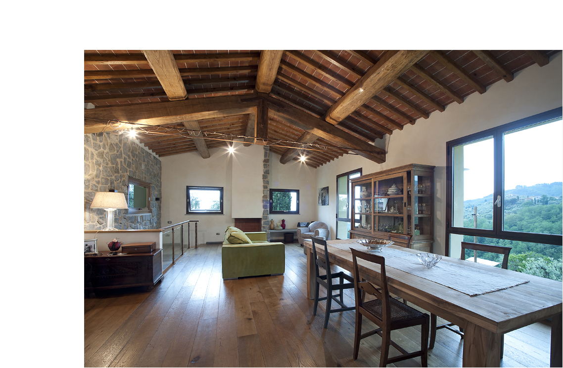 托斯卡纳别墅设计，选材与细节呈现-0