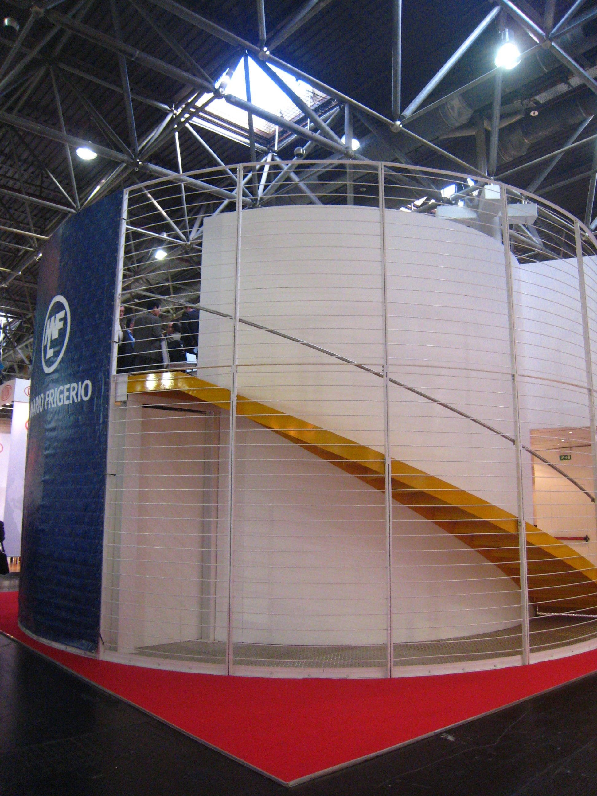 钢铁之舞 · Mario Frigerio SPA 2008 年杜塞尔多夫国际电线电缆展展台设计-2