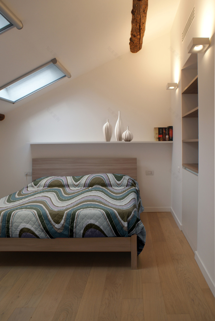 湖滨别墅三层阁楼改造,历史与现代完美融合-17