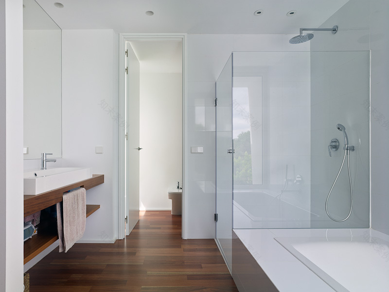 西班牙 Avilés 市简约别墅,诠释现代生活理念-50