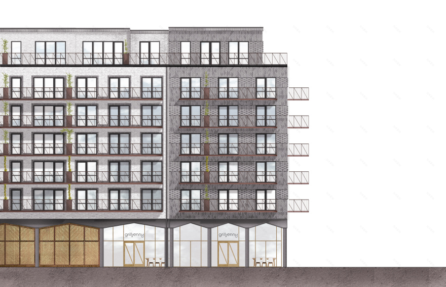 瑞典 Citadellskajen 城市区块丨Kjellander Sjöberg-10