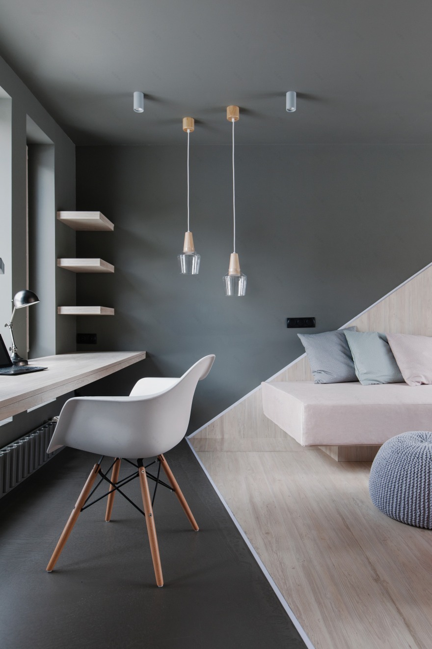 迷你空间大变奏 | 20 平米客厅的巧妙分区设计-2