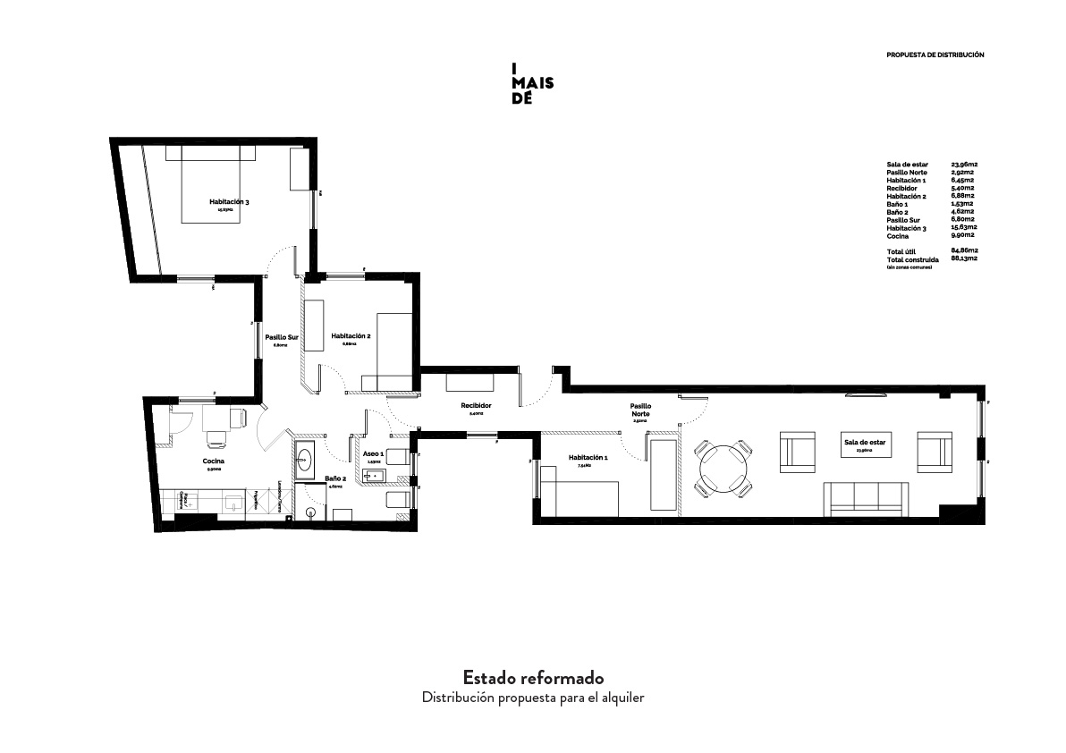 1958 Apartment 改造 | 简约舒适，传承经典-19