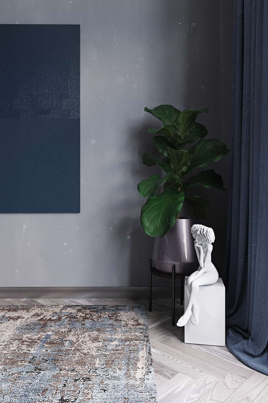 河畔丽景现代公寓设计-18