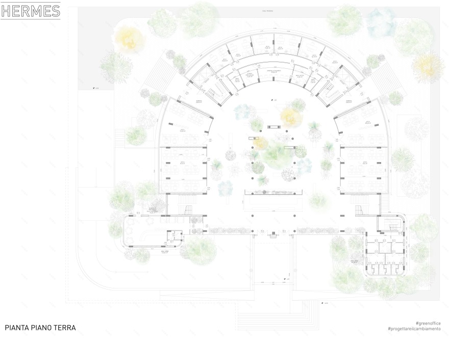 意大利阳光新总部 · HERMES Reggio Calabria 总部大楼-4