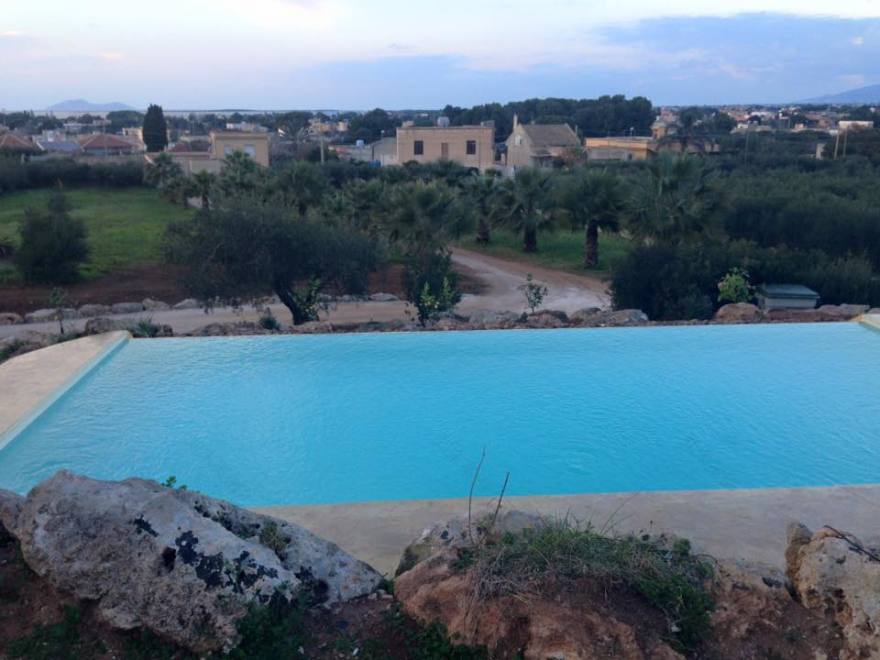 意大利私人别墅“瀑布泳池”设计-2