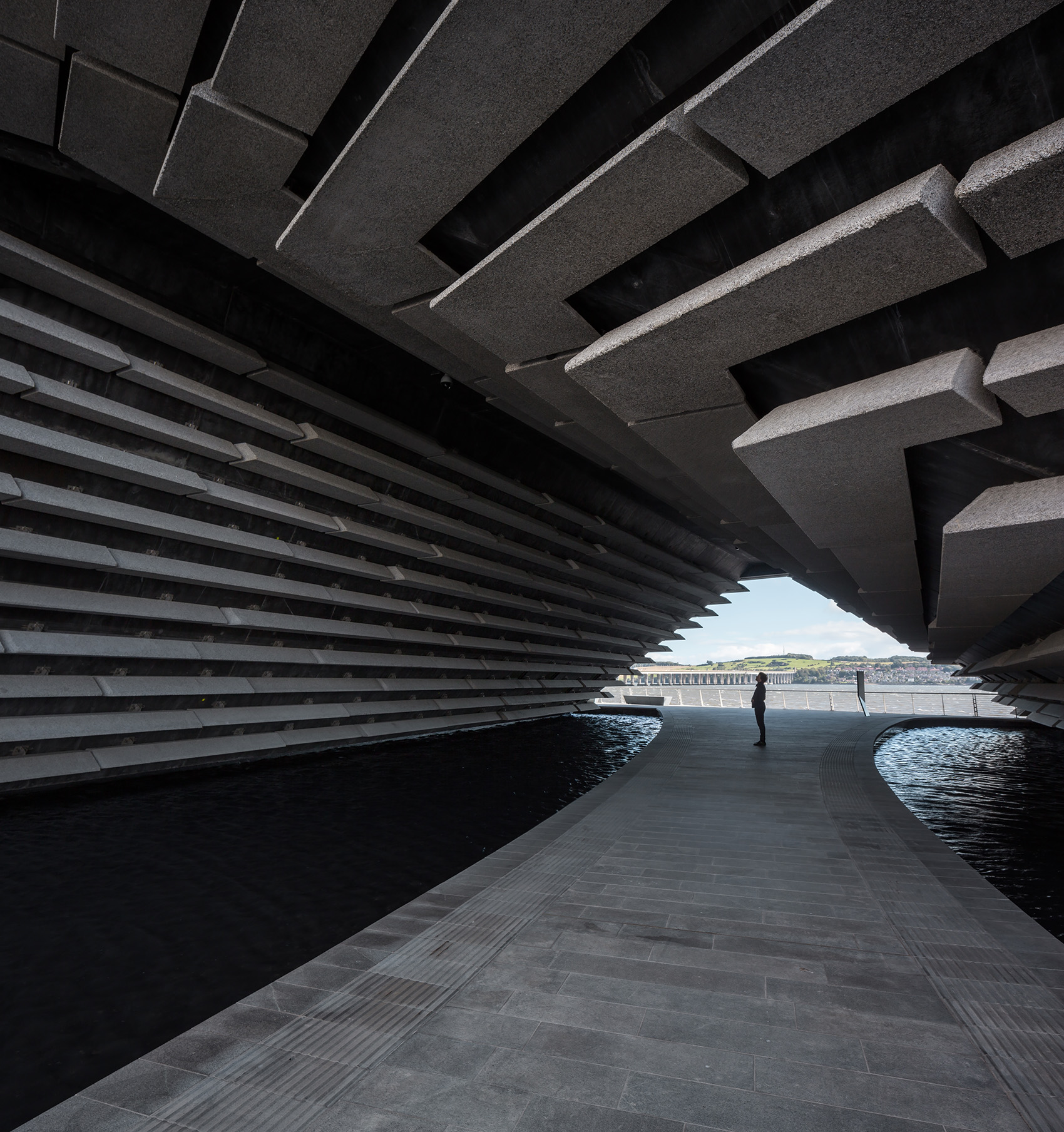 苏格兰 V&A Dundee 博物馆 | 隈研吾的人造悬崖奇观-16