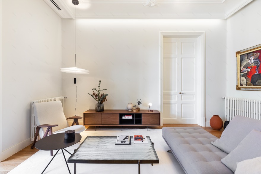 巴塞罗那现代主义建筑中的优雅家居-7