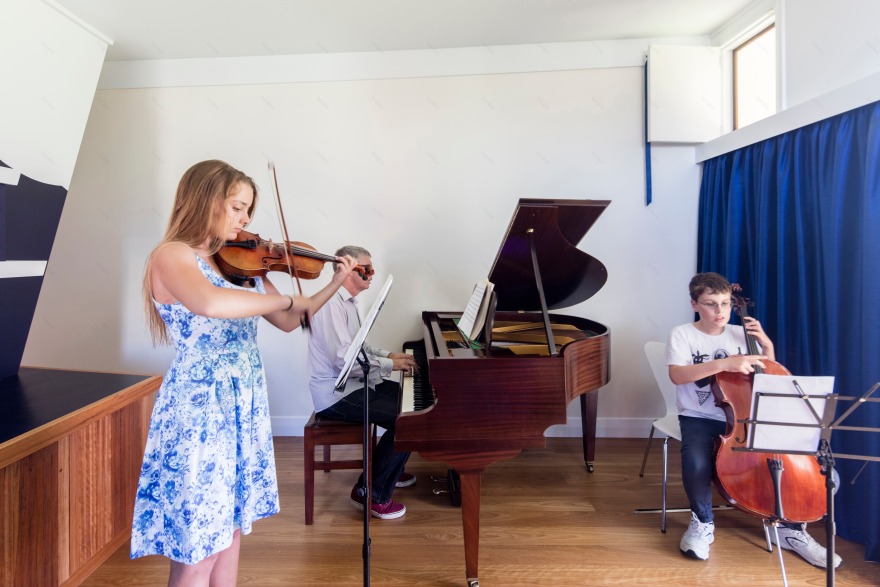 澳大利亚 Newcastle 音乐教学室 | 公共建筑与后院的完美融合-8