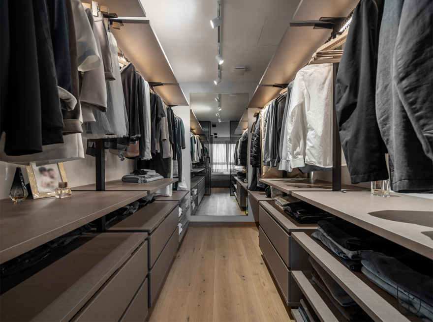 灰色简约公寓,舒适与空间的完美融合-16