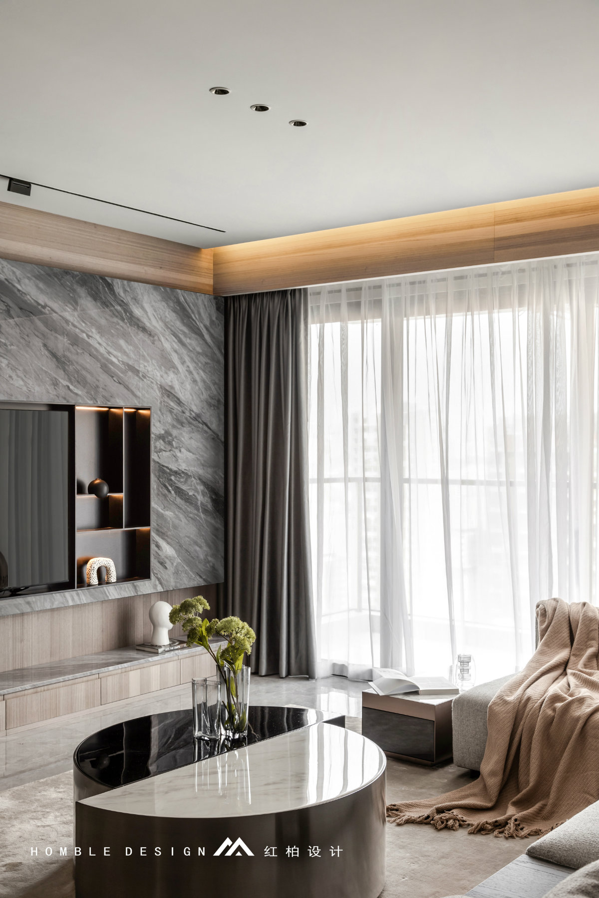 现代精致简约的高级黑遇上极简白-4