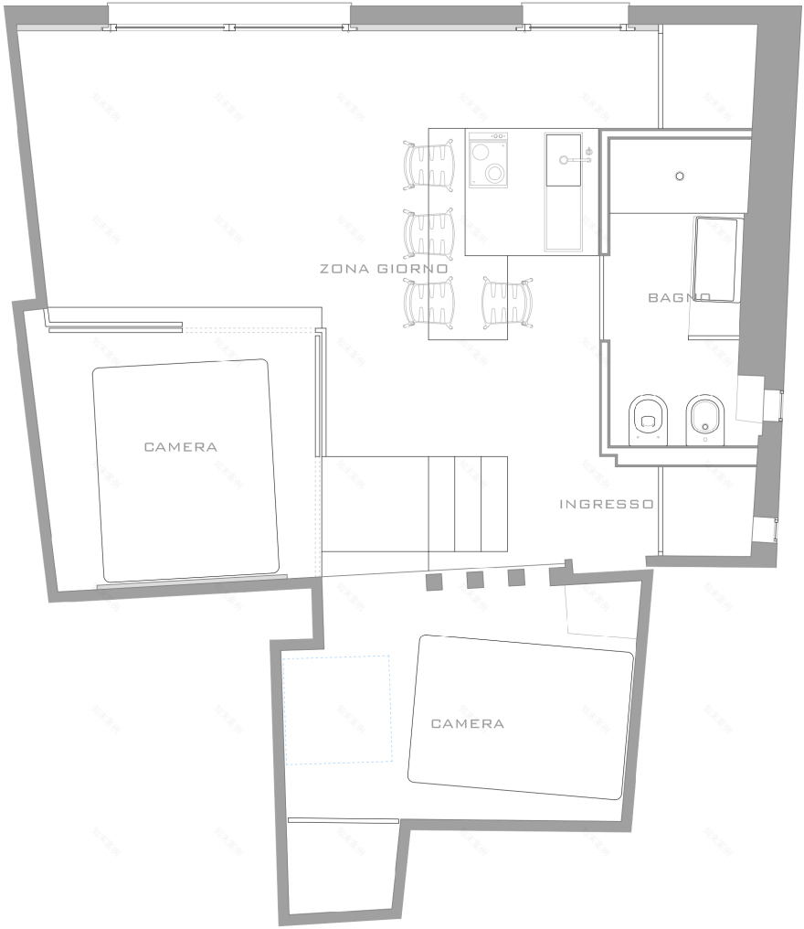 巴黎玛黑区 35 平米舒适四口之家-7