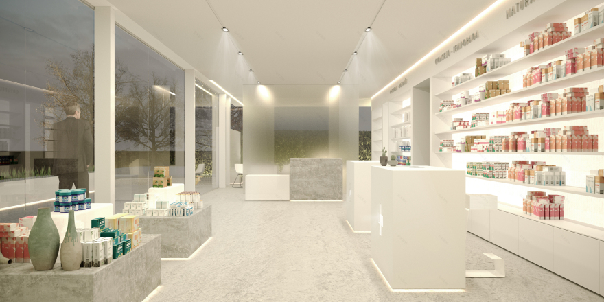 乡村药店与住宅的共生设计-6