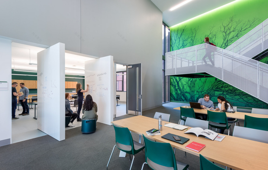 比尔里卡纪念高中丨美国丨Perkins&Will-61